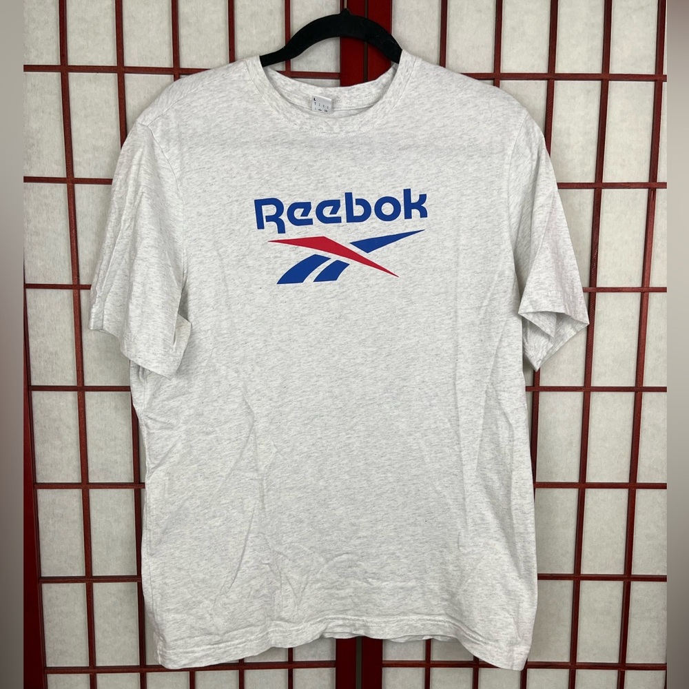 Reebok Grey Logo T-Shirt